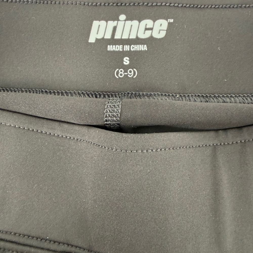Prince Kids Black Athletic Skort Size S 8 9 Tennis Golf Running Activewear‎ - Picture 3 of 7